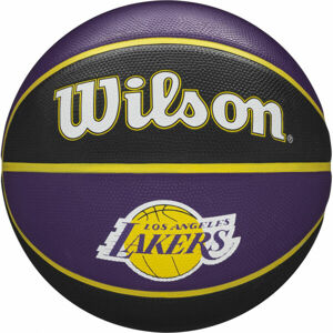 Wilson NBA TEAM TRIBUTE LAKERS Basketbalová lopta, fialová, veľkosť 7