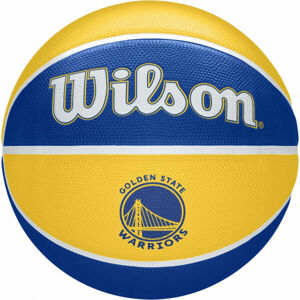 Wilson NBA TEAM TRIBUTE WARRIORS Basketbalová lopta, modrá, veľkosť 7