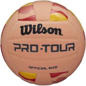 Wilson PRO TOUR VB STRIPE OF Volejbalová lopta, oranžová, veľkosť 5