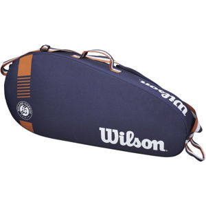 Wilson ROLAND GARROS TEAM 3 PACK tmavo modrá NS - Tenisový bag