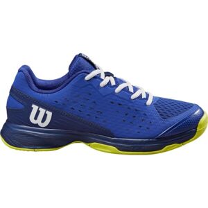 Wilson RUSH PRO JR Juniorská tenisová obuv, modrá, veľkosť 38 2/3