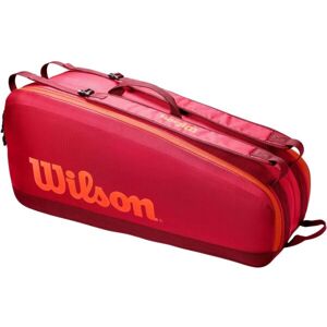 Wilson TOUR 6 Tenisová taška, červená, veľkosť os