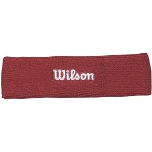 Wilson HEADBAND RD OSFA Tenisová čelenka, červená,biela, veľkosť