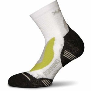 X-Action SOCKS Running M biela 39-41 - Pánske funkčné ponožky