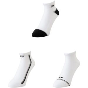 Yonex SOCKS ASSORTED 3KS Ponožky, biela, veľkosť M