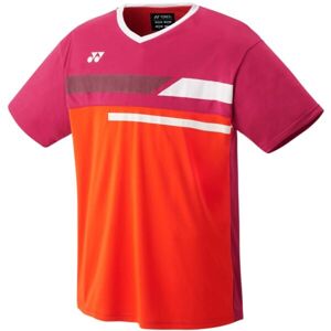 Yonex YM 0029 Pánske tenisové tričko, červená, veľkosť L