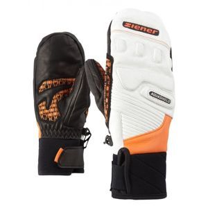 Ziener LISORO AS MITTEN JUNIOR ORANGE - Detské lyžiarske rukavice