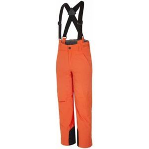 Ziener ANDO ORANGE oranžová 116 - Detské lyžiarske nohavice