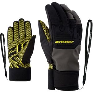 Ziener GARIM Pánske lyžiarske rukavice, čierna, veľkosť 8