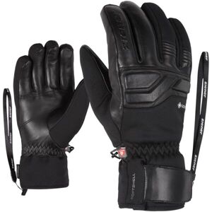 Ziener GUNAR Pánske lyžiarske rukavice, čierna, veľkosť 8