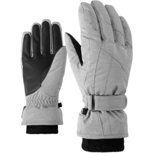 Ziener KARMA GTX + GORE PLUS WARM W biela 7,5 - Dámske rukavice
