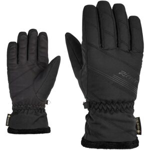 Ziener KASIA Dámske lyžiarske rukavice, čierna, veľkosť 6.5