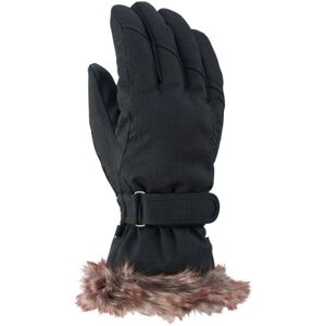 Ziener KIM W Dámske lyžiarske rukavice, čierna, veľkosť 7.5
