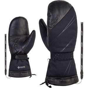 Ziener KLIVEO Dámske lyžiarske rukavice, čierna, veľkosť 7