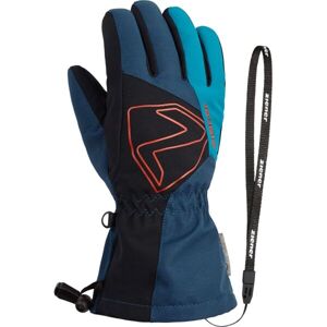Ziener LAVAL AS® AW JUNIOR Detské lyžiarske rukavice, tmavo modrá, veľkosť 6.5