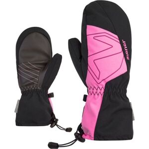 Ziener LAVALINO Detské lyžiarske rukavice, čierna, veľkosť 5