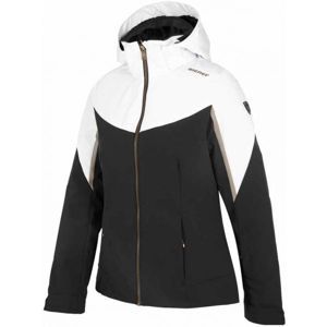 Ziener TAFIA BLACK biela 40 - Dámska lyžiarska bunda